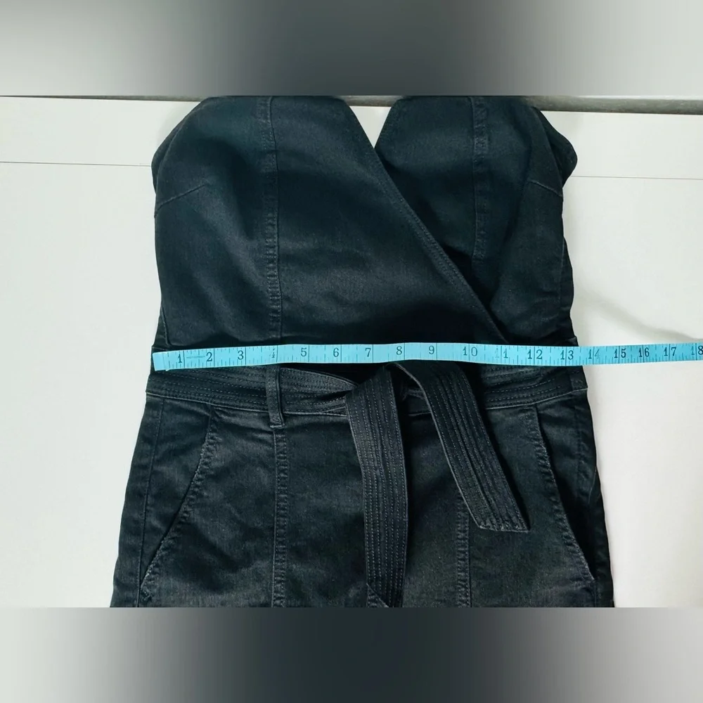 Mother The Halter Doozy Jumpsuit Black 26 Not Guilty EXCELLENT - Picture 14 of 16